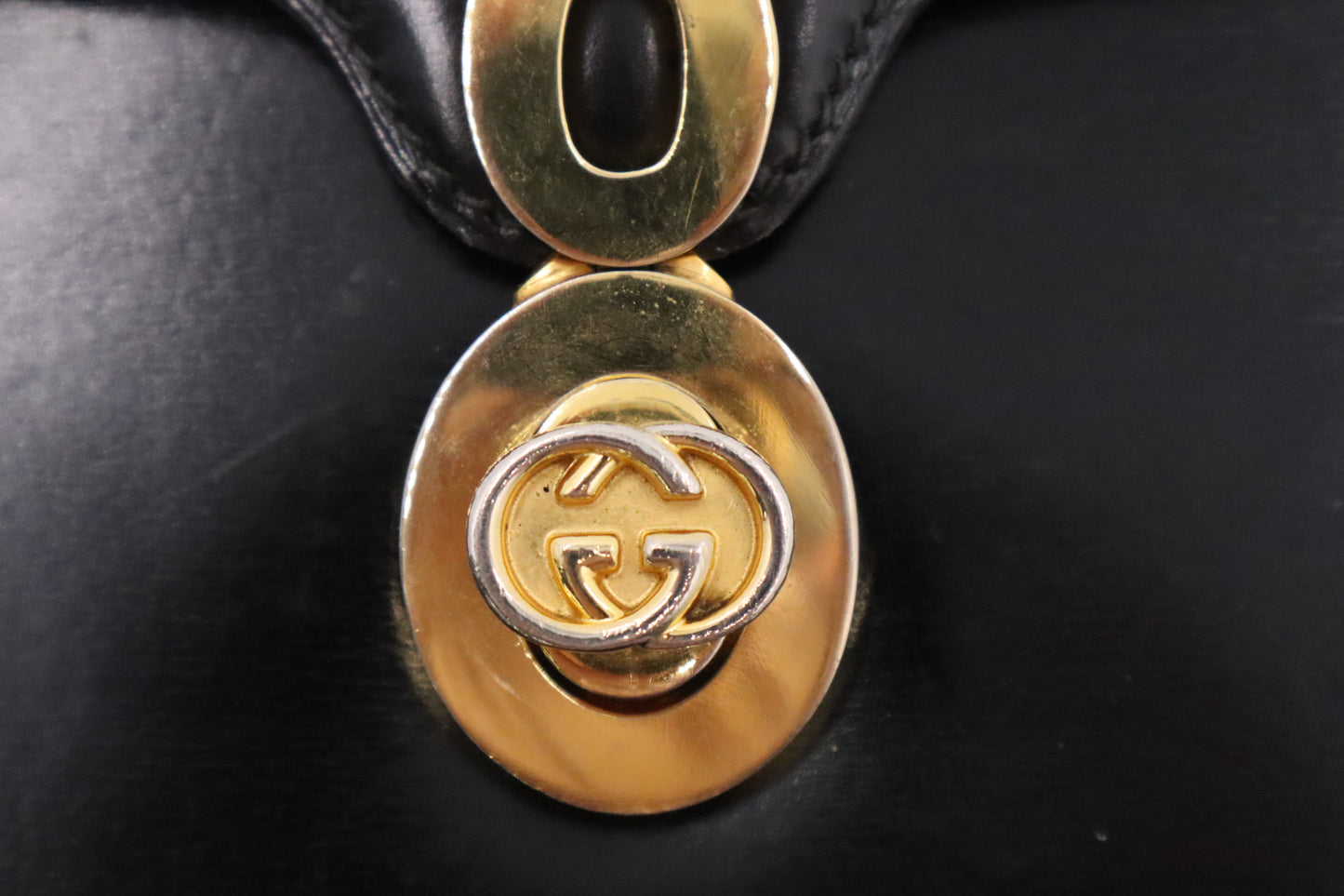 Gucci Handbag in Black Leather