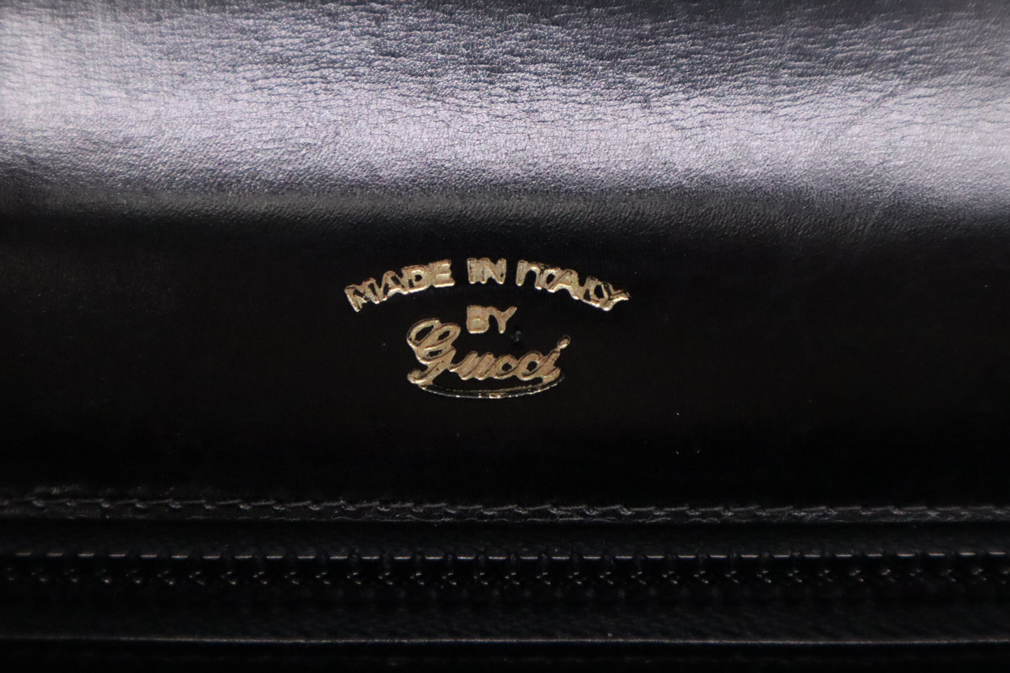 Gucci Handbag in Black Leather