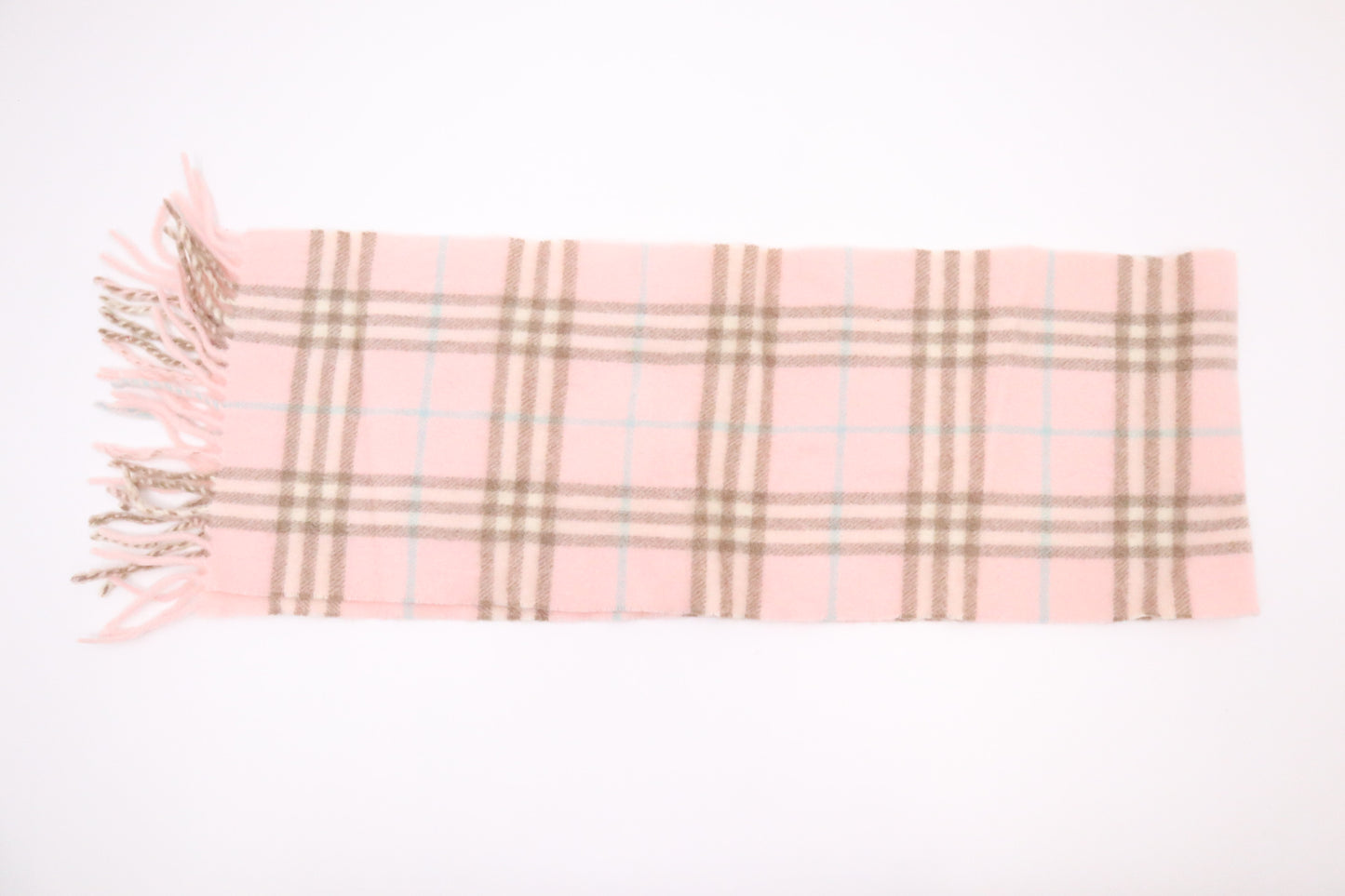 Burberry Scarf in Pink Wool