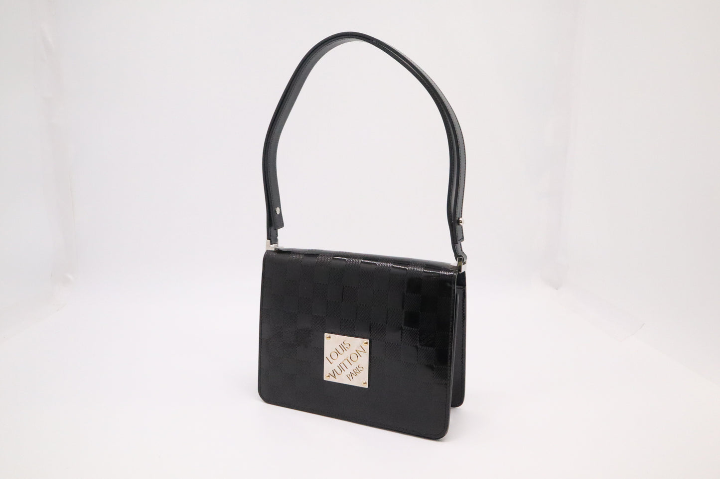 Louis Vuitton Cabaret in Black Damier Vernis Leather