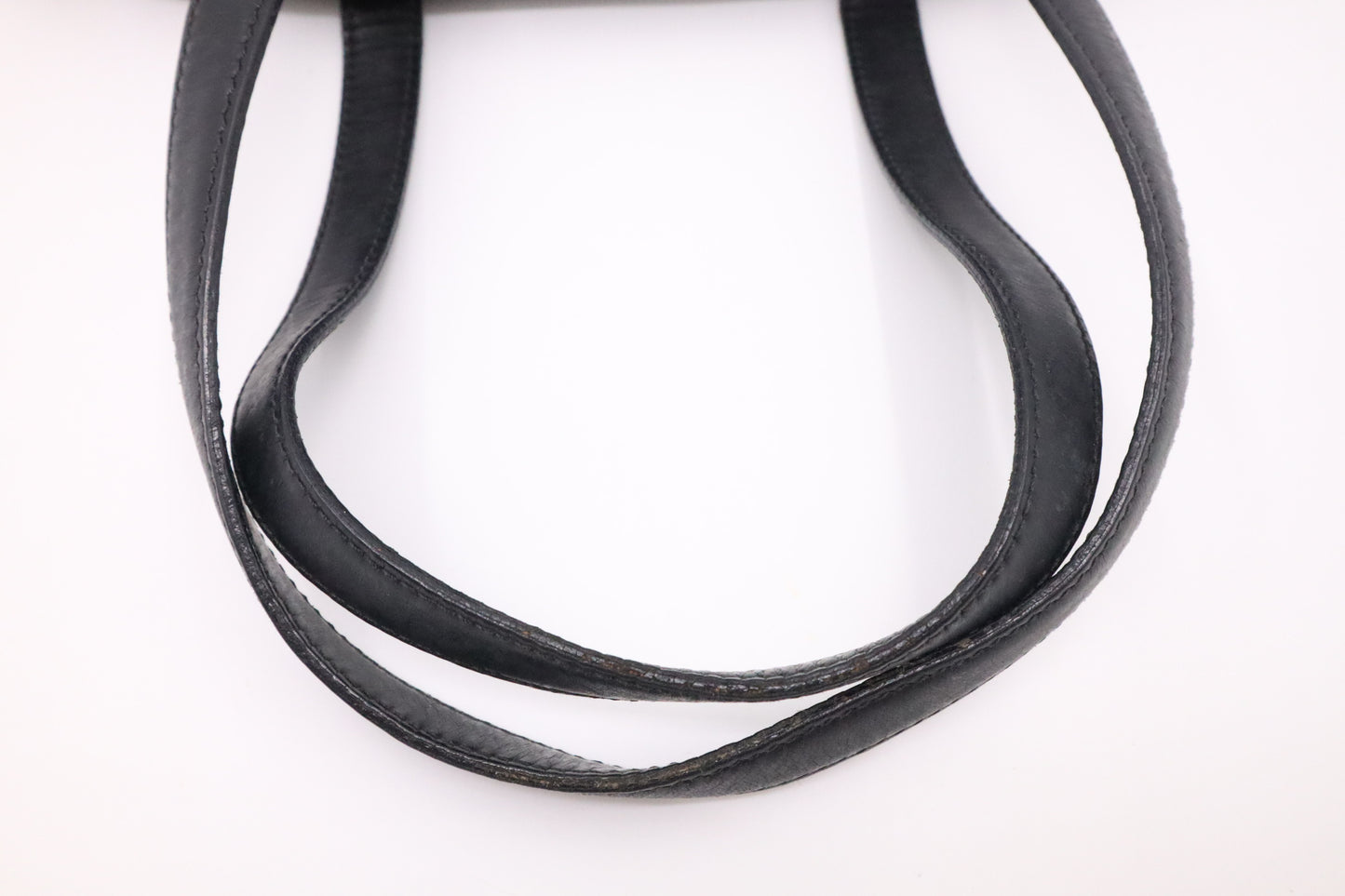Prada Shoulder Bag in Black Nylon and Leather