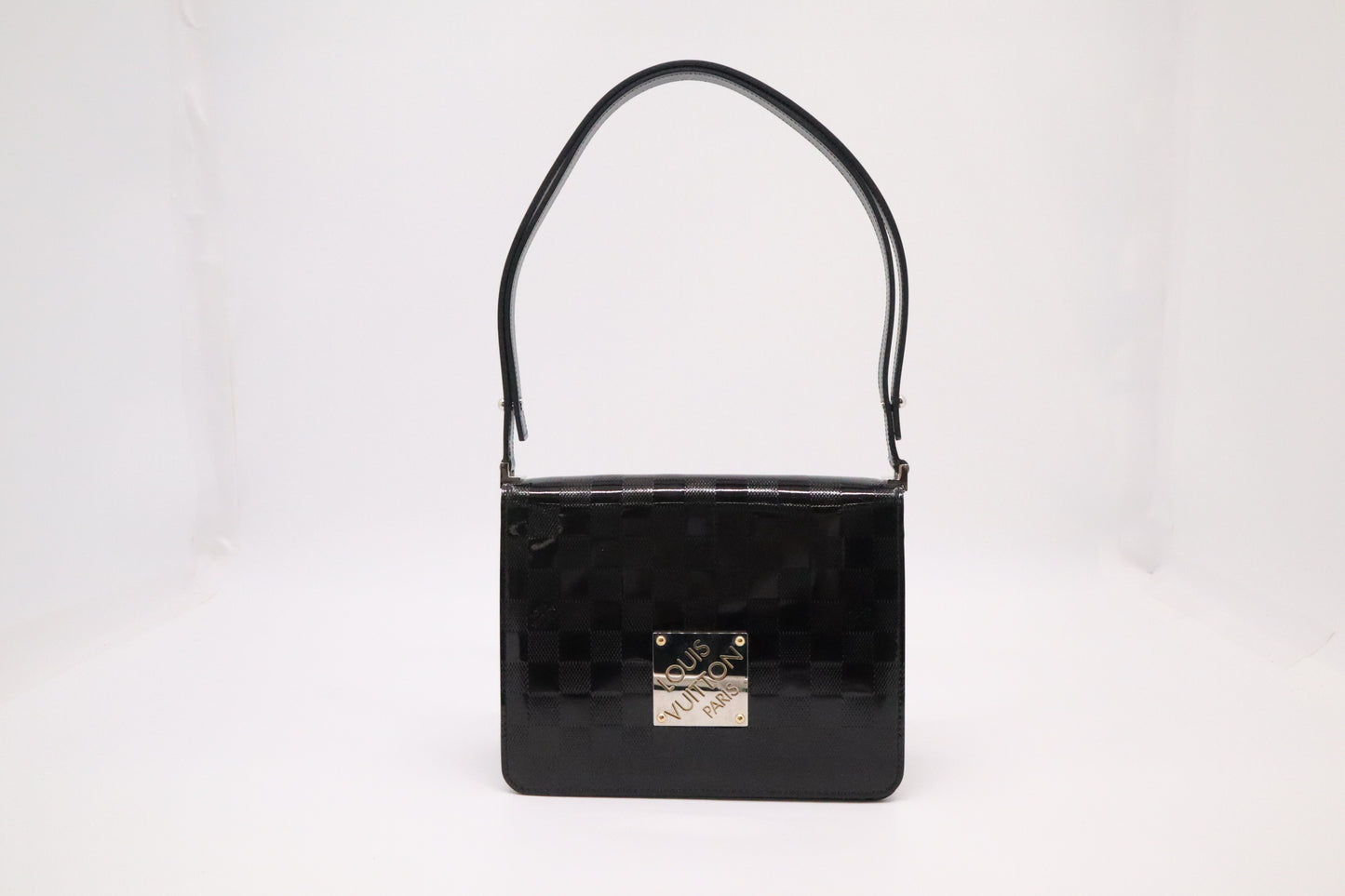 Louis Vuitton Cabaret in Black Damier Vernis Leather