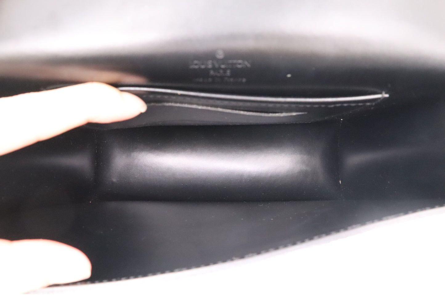 Louis Vuitton Cabaret in Black Damier Vernis Leather