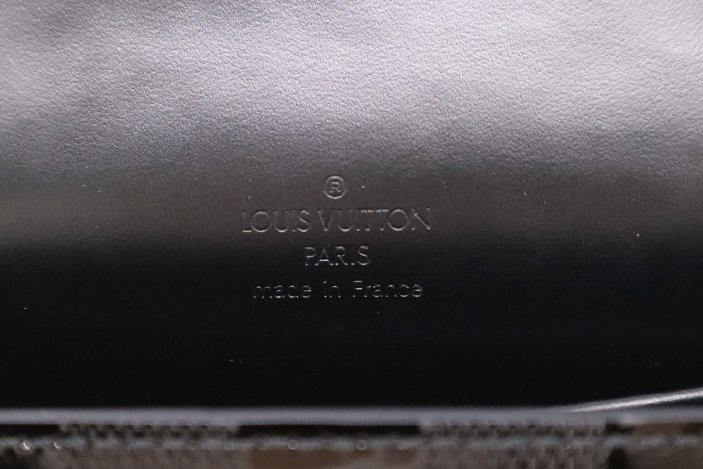 Louis Vuitton Cabaret in Black Damier Vernis Leather