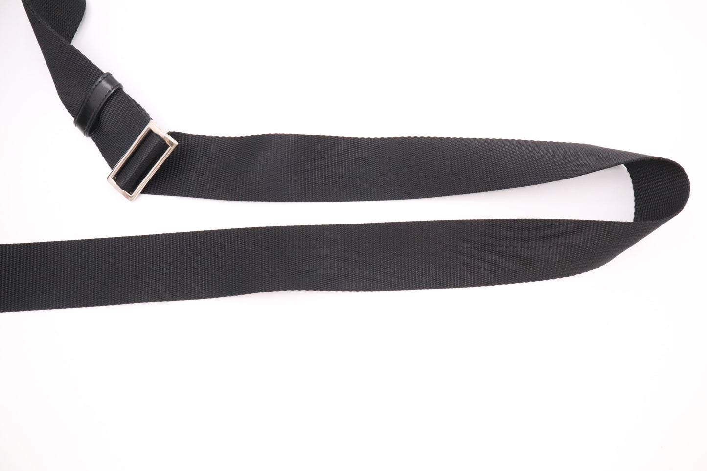 Prada Square Crossbody in Black Nylon