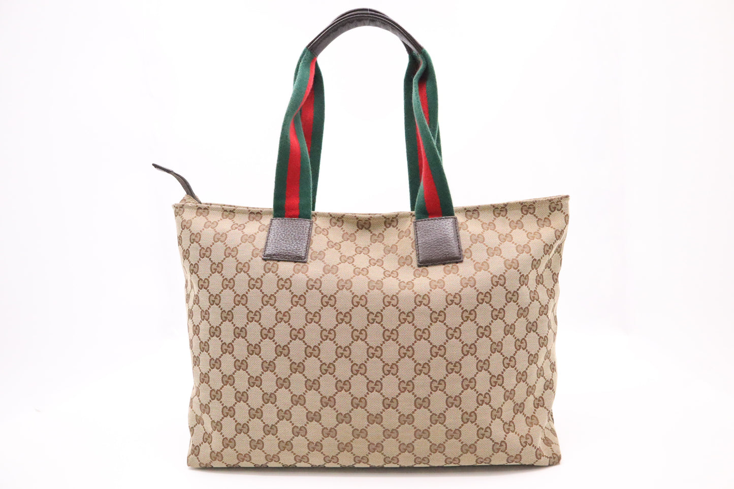 Gucci Tote in GG Sherry Line Canvas