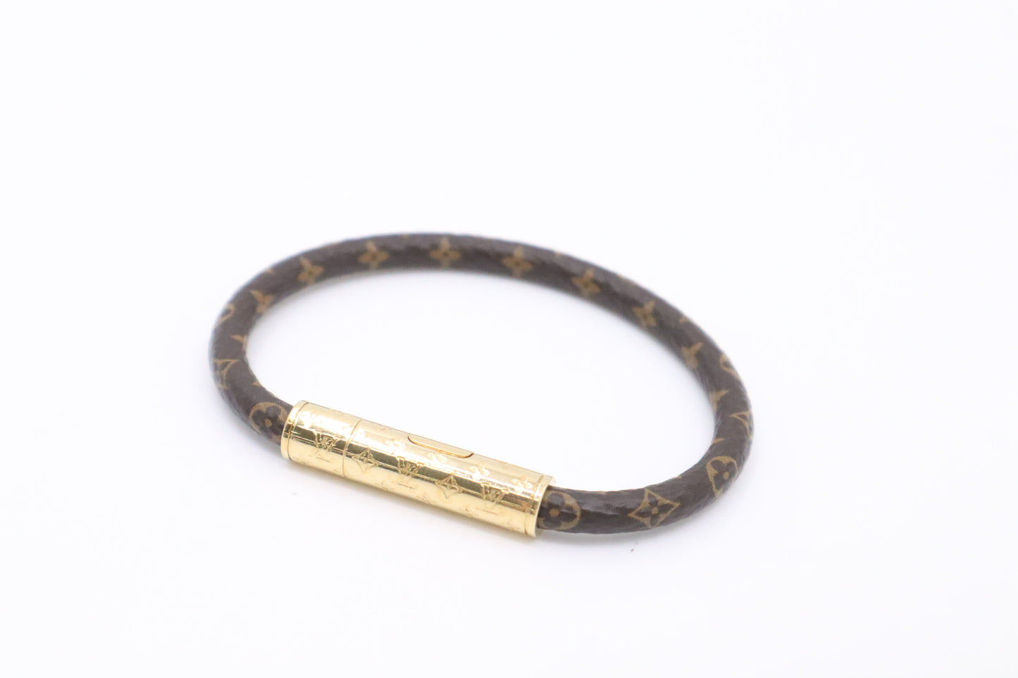 Louis Vuitton Confidential Bracelet in Mini Monogram Canvas