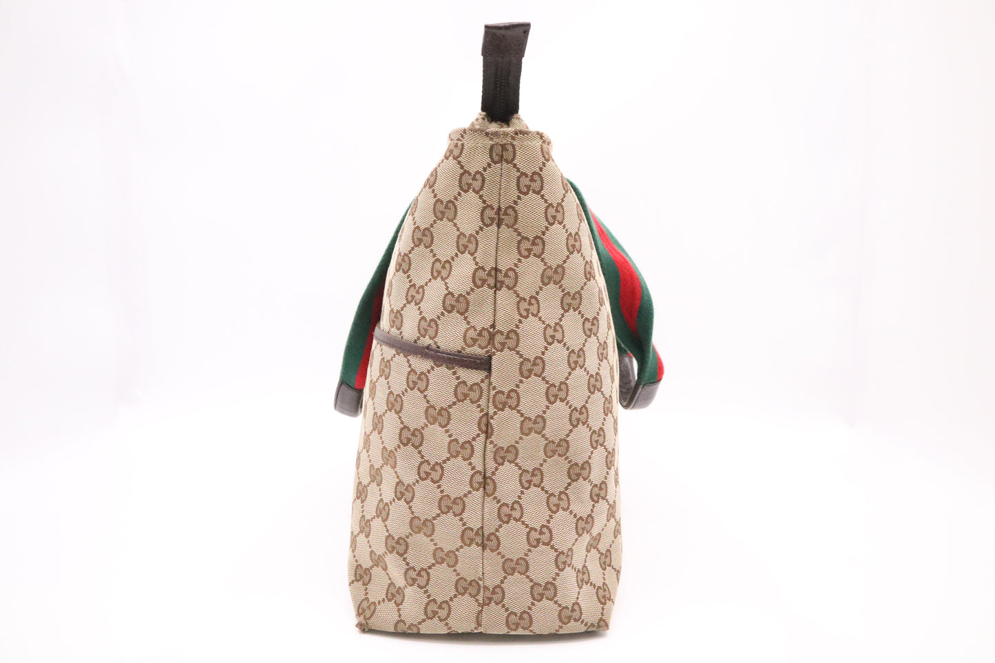 Gucci Tote in GG Sherry Line Canvas