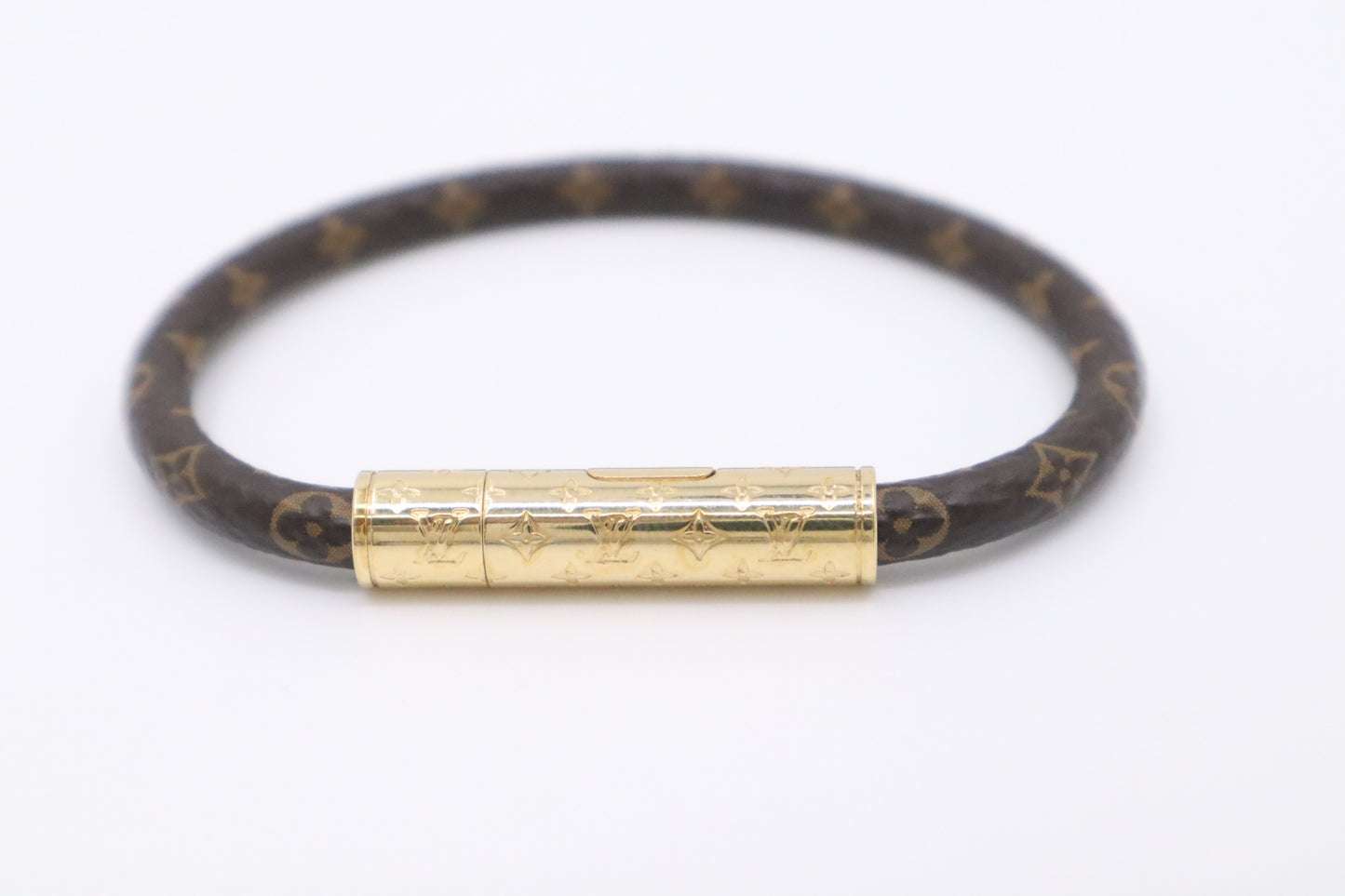 Louis Vuitton Confidential Bracelet in Mini Monogram Canvas