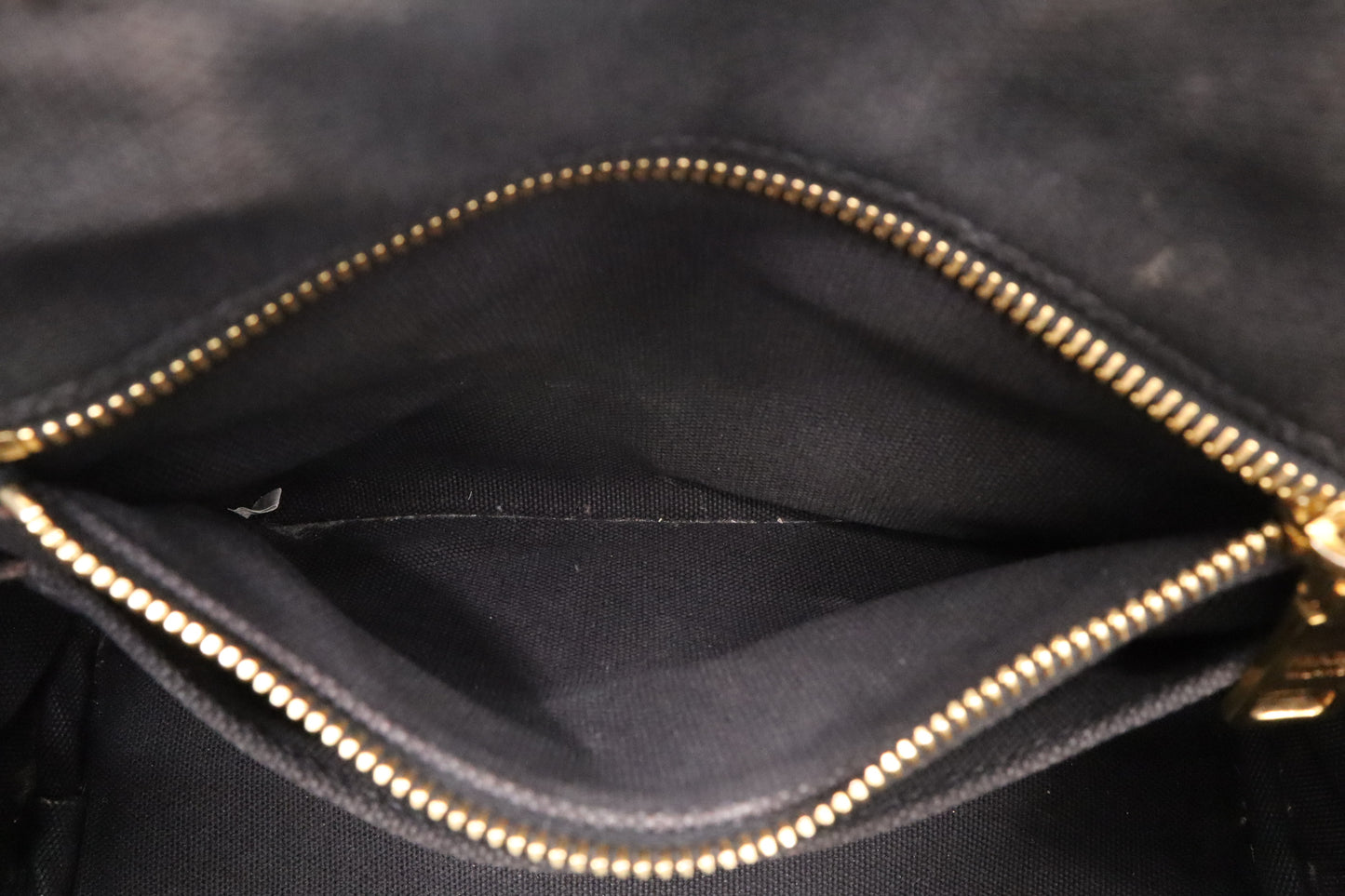 Prada Canapa Small in Black Canvas