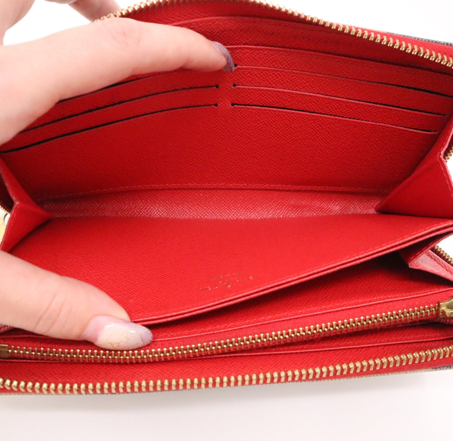 Louis Vuitton Patchwork Long Zippy Wallet in Blue Denim