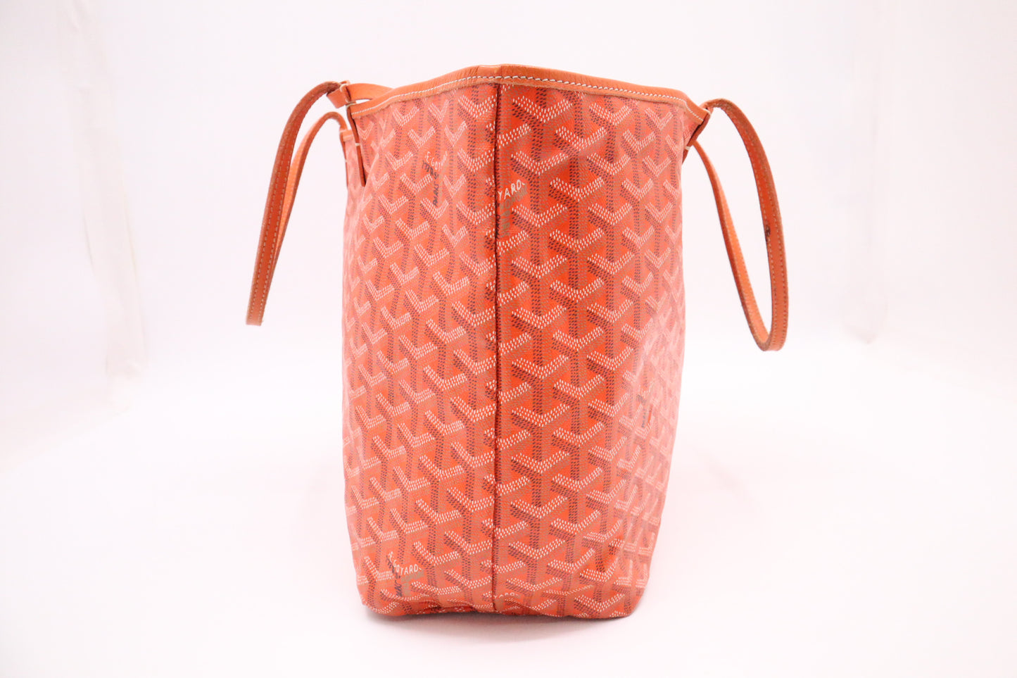 Goyard Saint Louis PM in Orange Goyardine Canvas