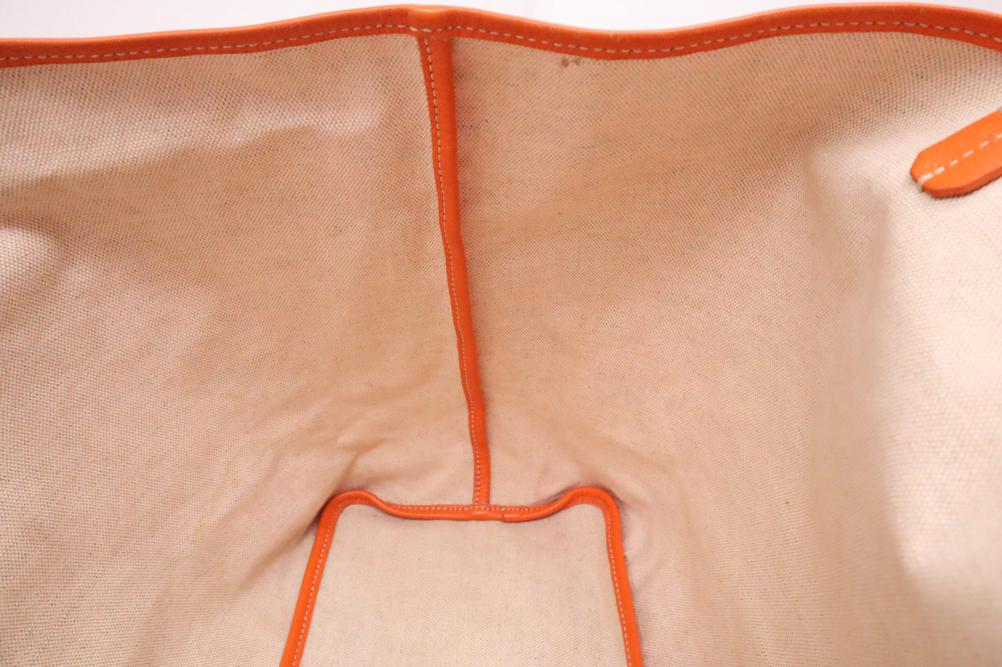 Goyard Saint Louis PM in Orange Goyardine Canvas