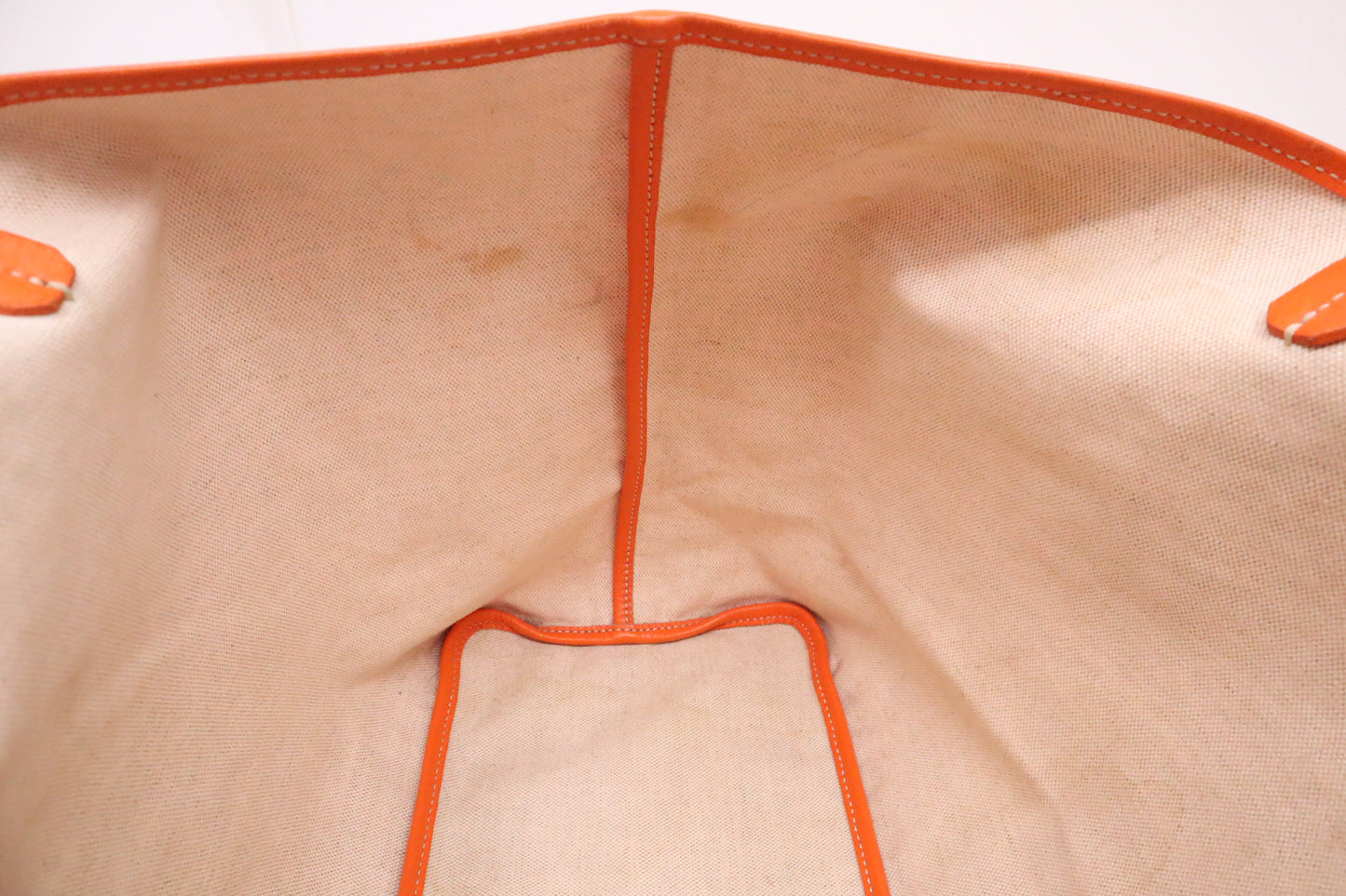 Goyard Saint Louis PM in Orange Goyardine Canvas