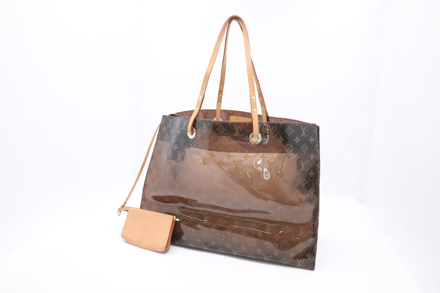 Louis Vuitton Cabas Cruise in Ambre PVC