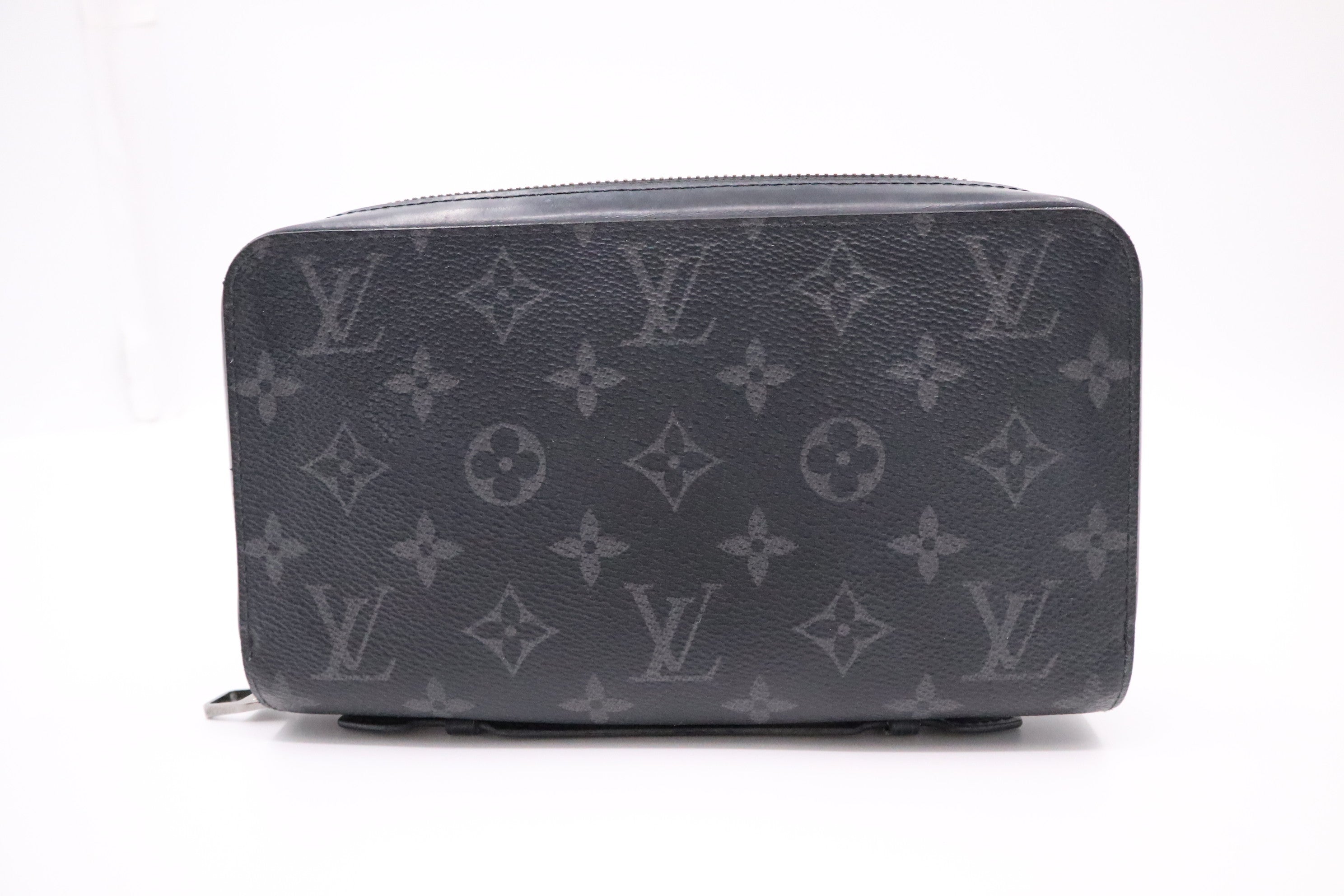 Louis Vuitton Zippy XL Wallet in Monogram Eclipse Canvas Pre-loved