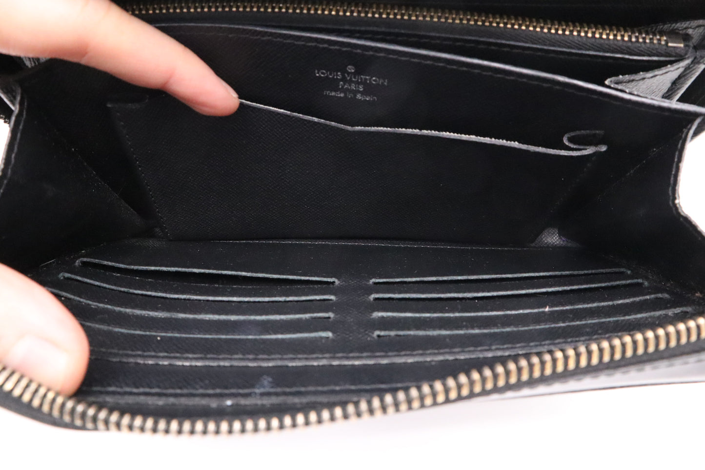 Louis Vuitton Zippy XL Wallet in Monogram Eclipse Canvas