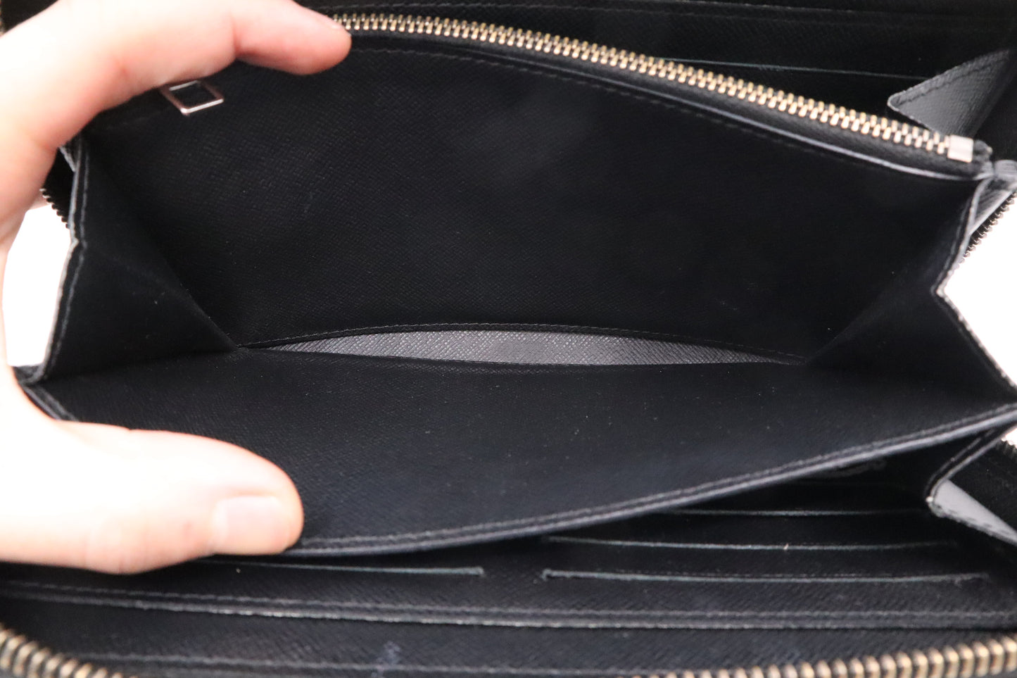 Louis Vuitton Zippy XL Wallet in Monogram Eclipse Canvas