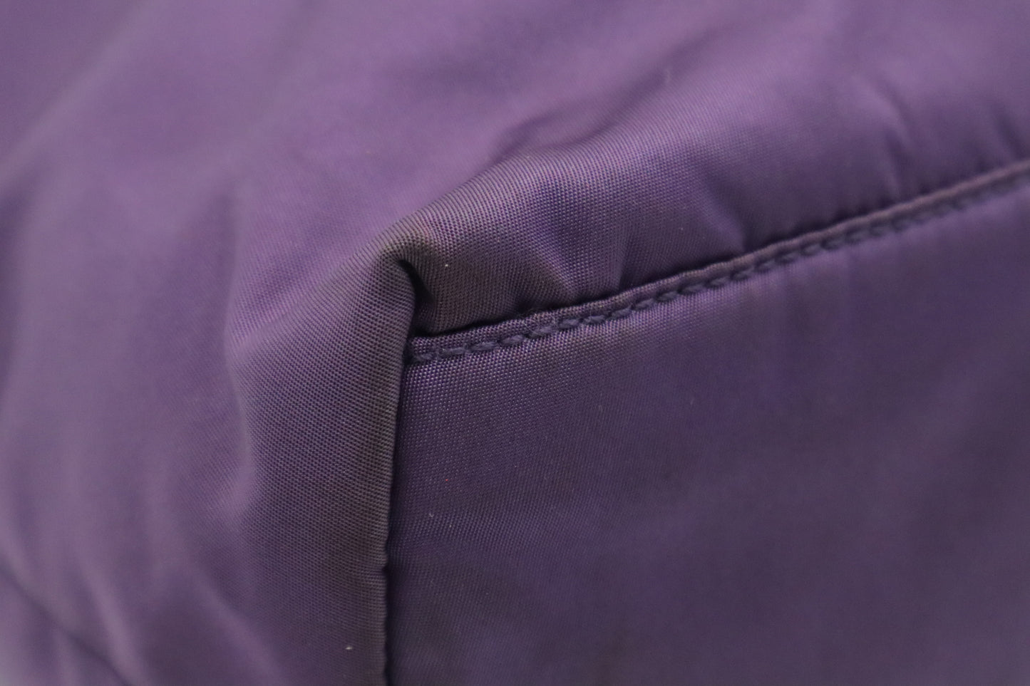 Prada Tote Bag in Purple Nylon