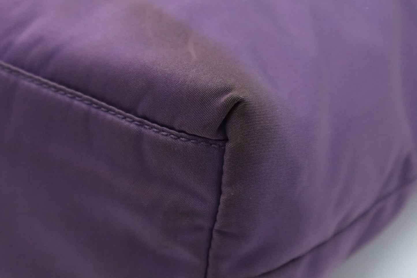 Prada Tote Bag in Purple Nylon