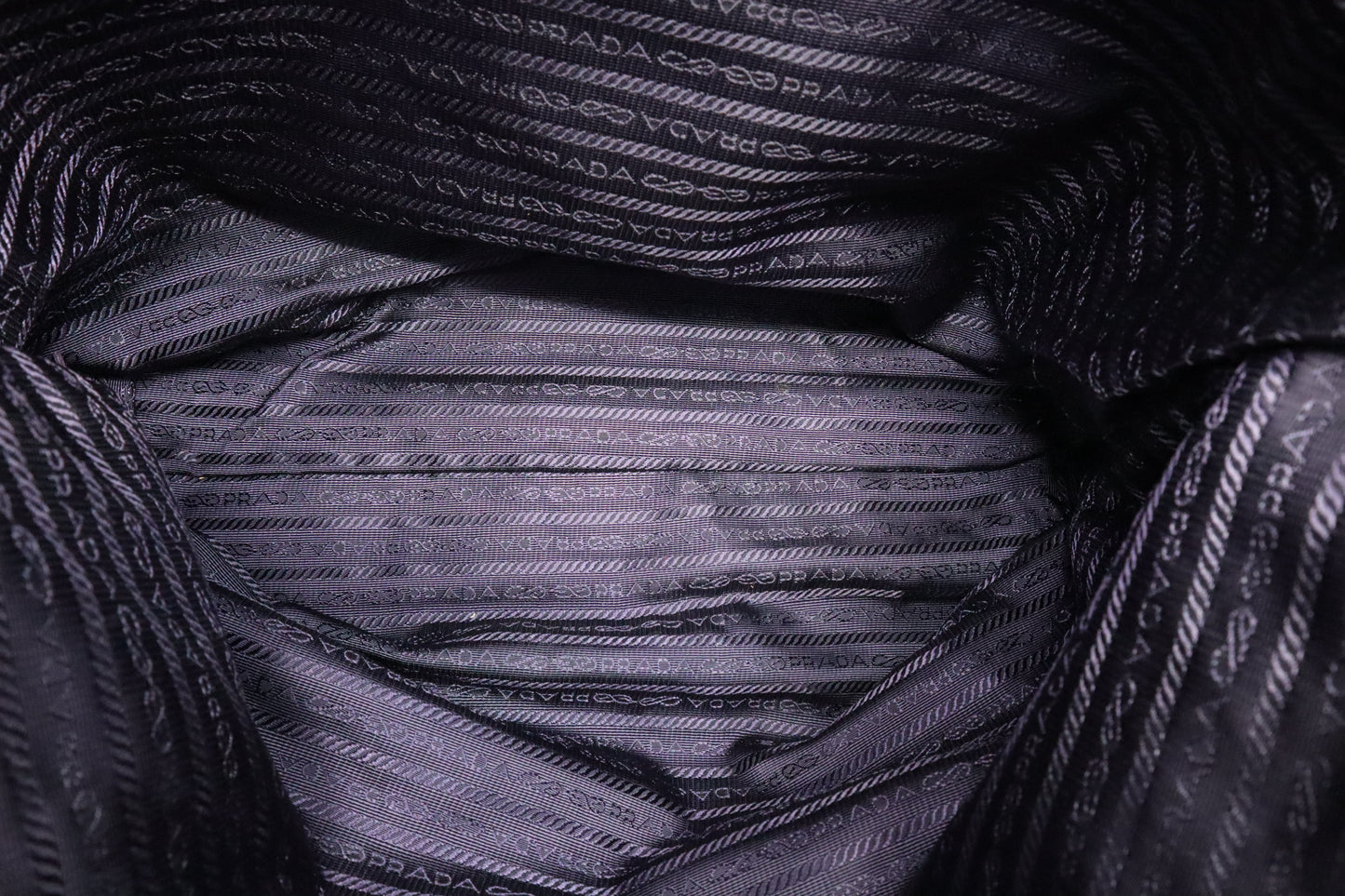 Prada Tote Bag in Purple Nylon