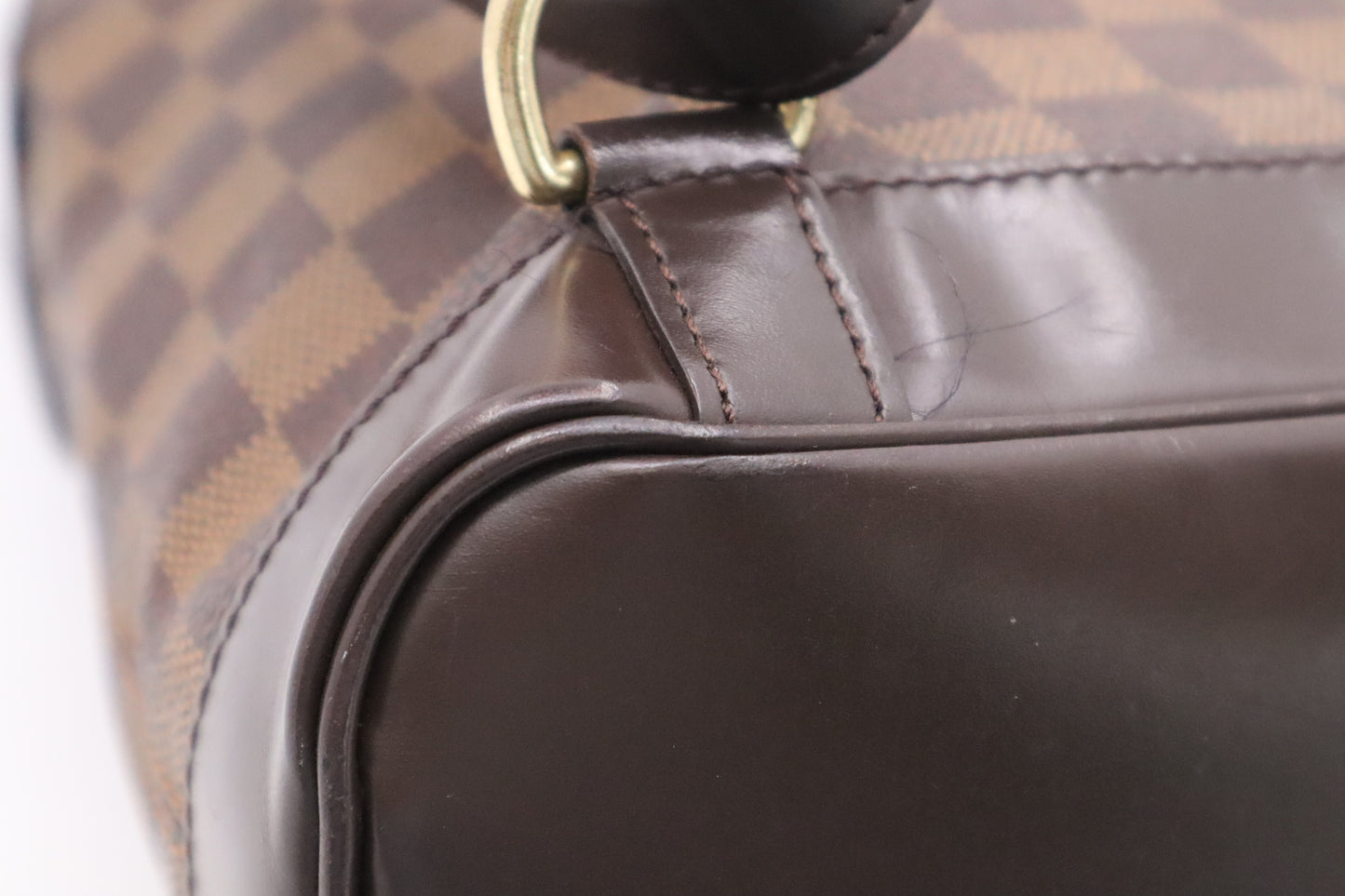 Louis Vuitton Soho Backpack in Damier Ebene Canvas
