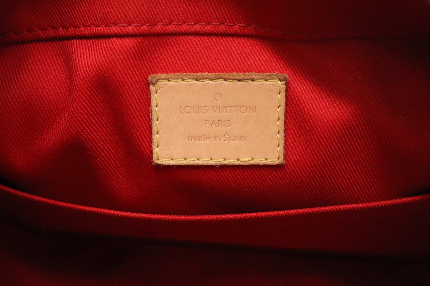 Louis Vuitton Santa Monica in Red Vernis Leather