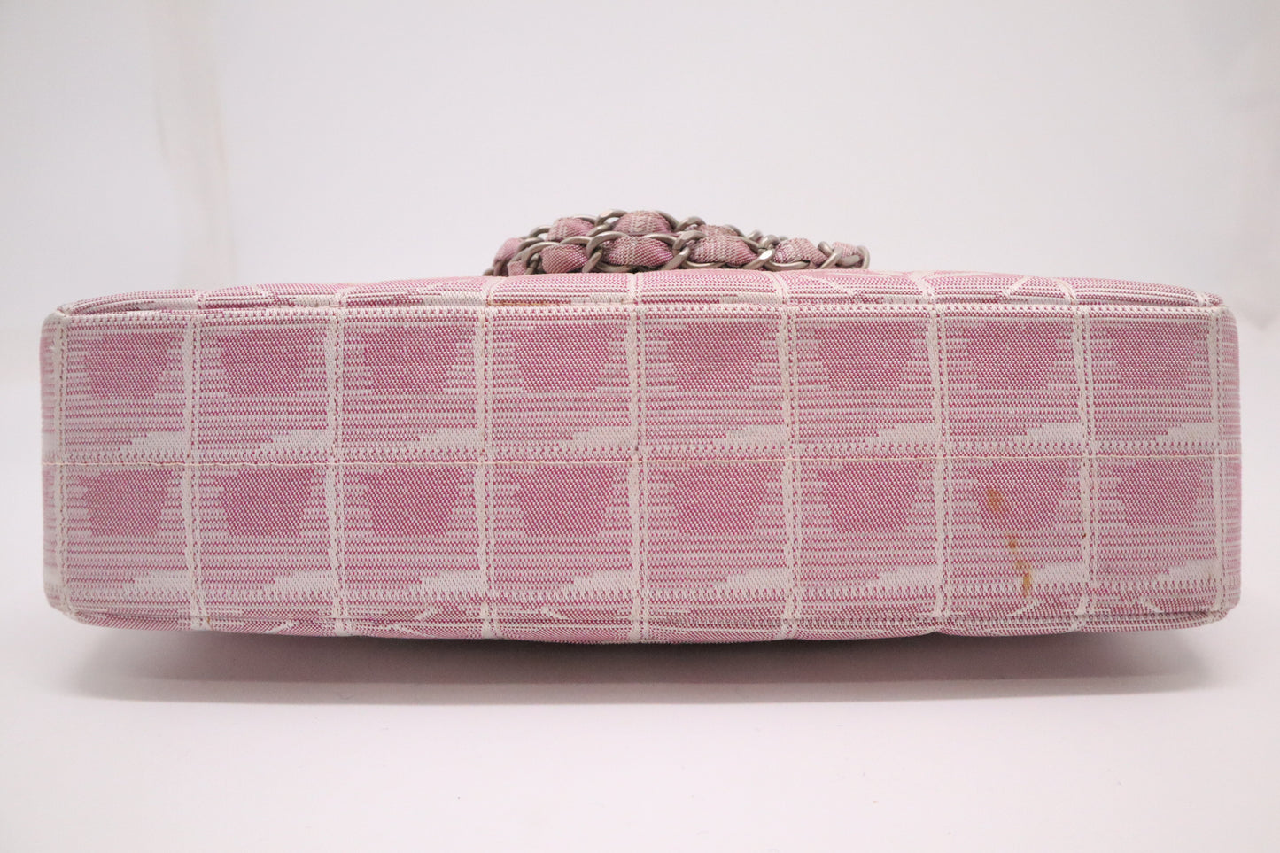 Chanel Medium Flap in Pink New Travel Line Canvas