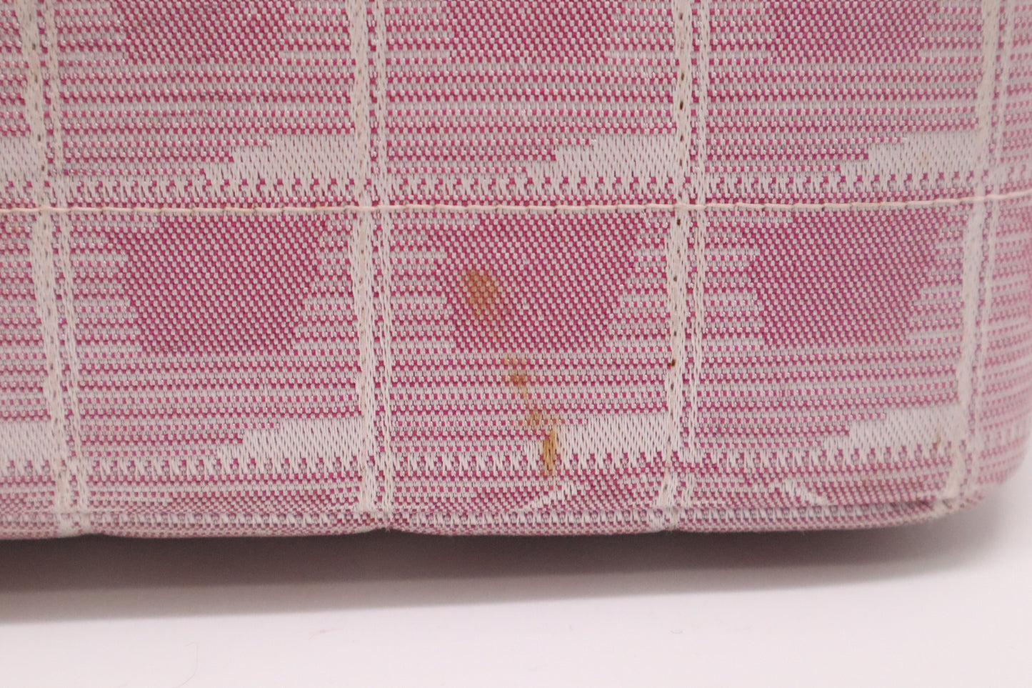 Chanel Medium Flap in Pink New Travel Line Canvas