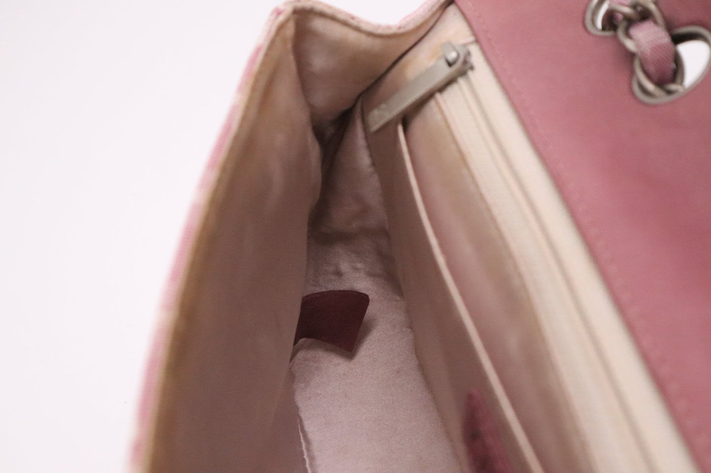Chanel Medium Flap in Pink New Travel Line Canvas