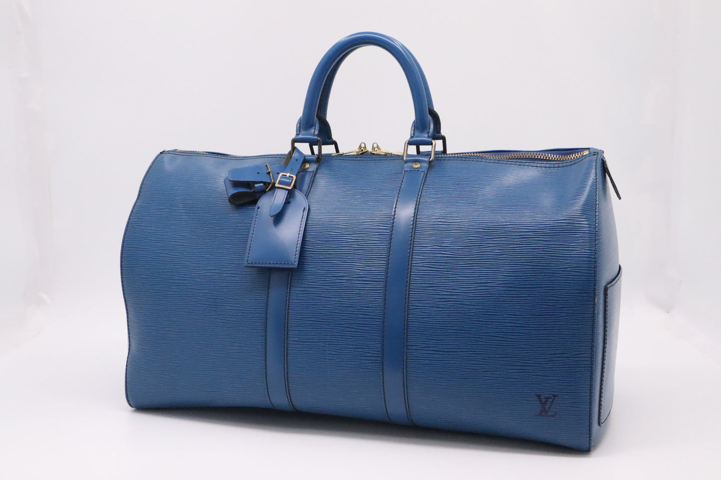 Louis Vuitton Keepall 45 in Toledo Blue Epi Leather