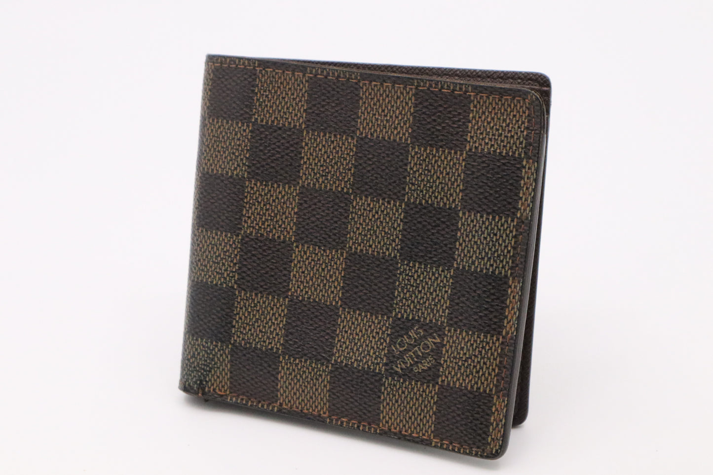 Louis Vuitton Bifold Wallet in Damier Ebene