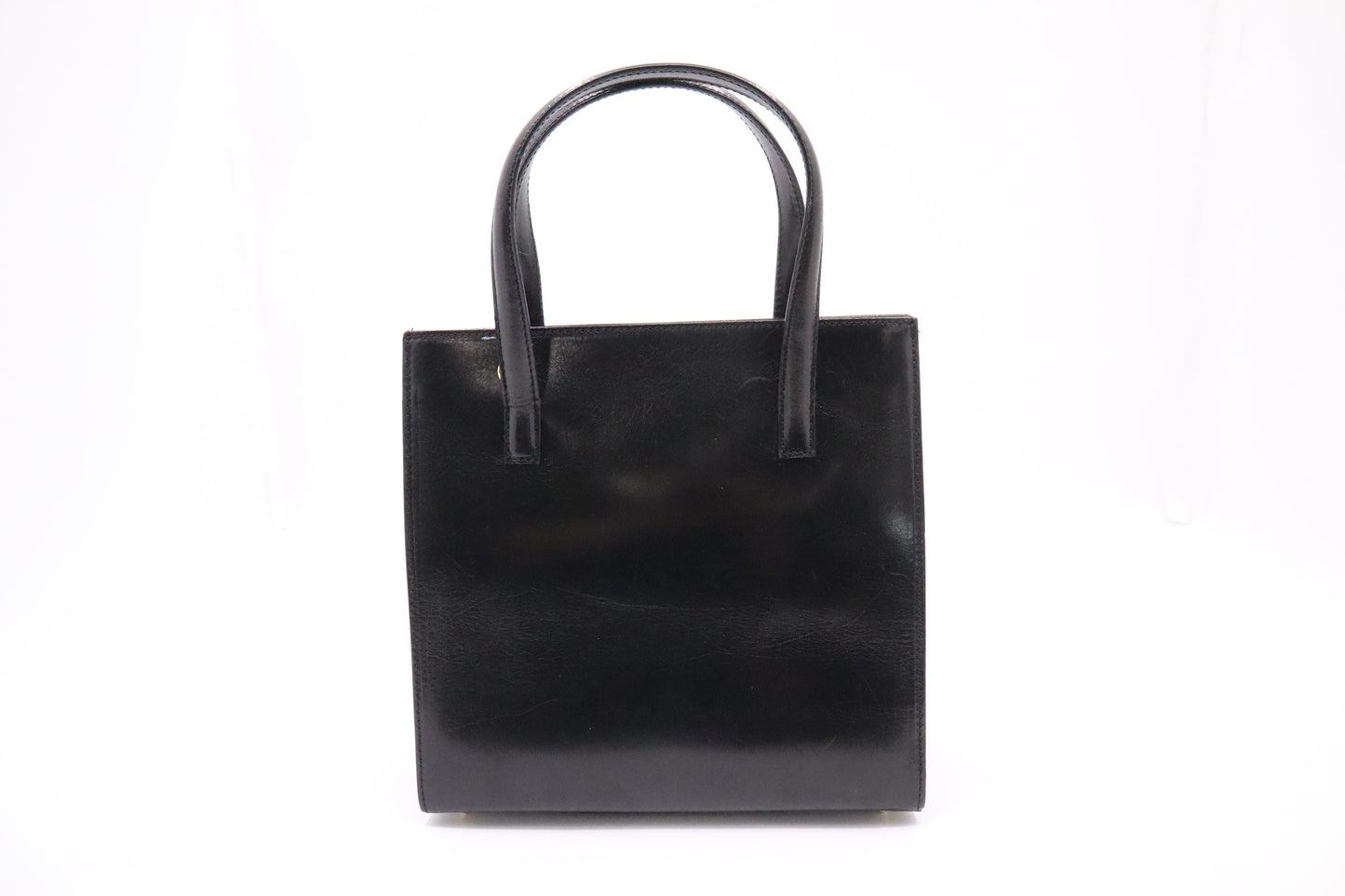 Fendi 2-Way Handbag in Black Leather