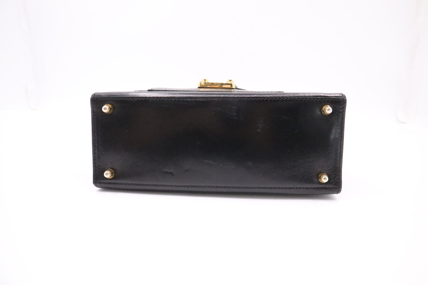 Fendi 2-Way Handbag in Black Leather