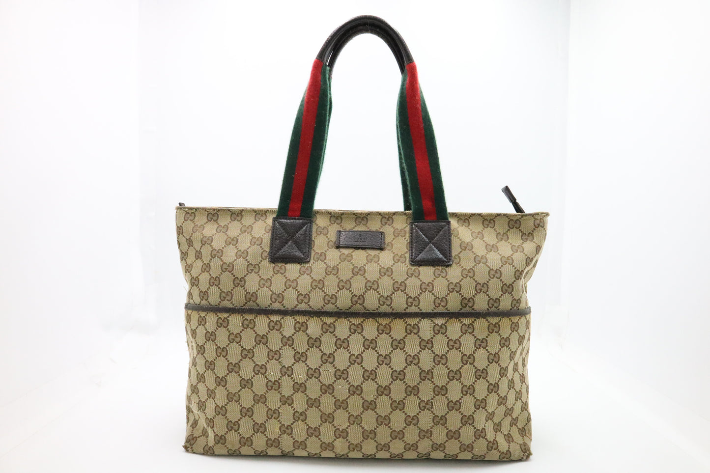 Gucci Sherry Tote Bag in GG Supreme Canvas