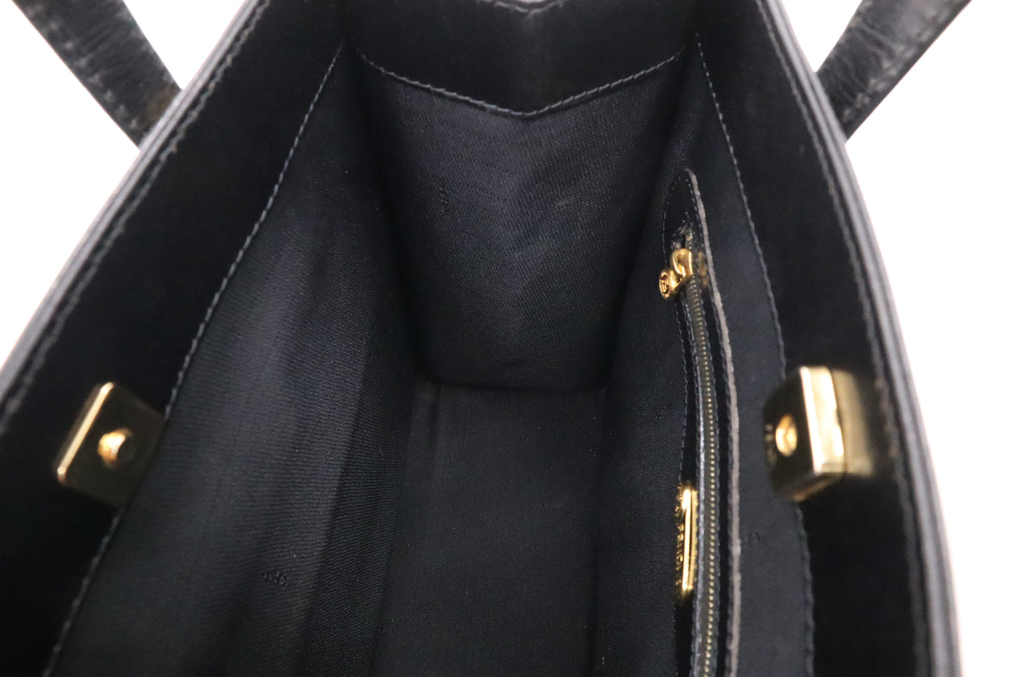 Fendi 2-Way Handbag in Black Leather