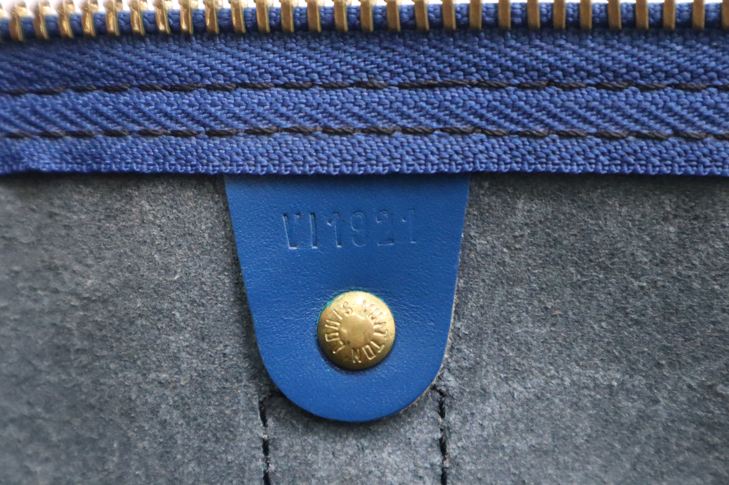 Louis Vuitton Keepall 45 in Toledo Blue Epi Leather