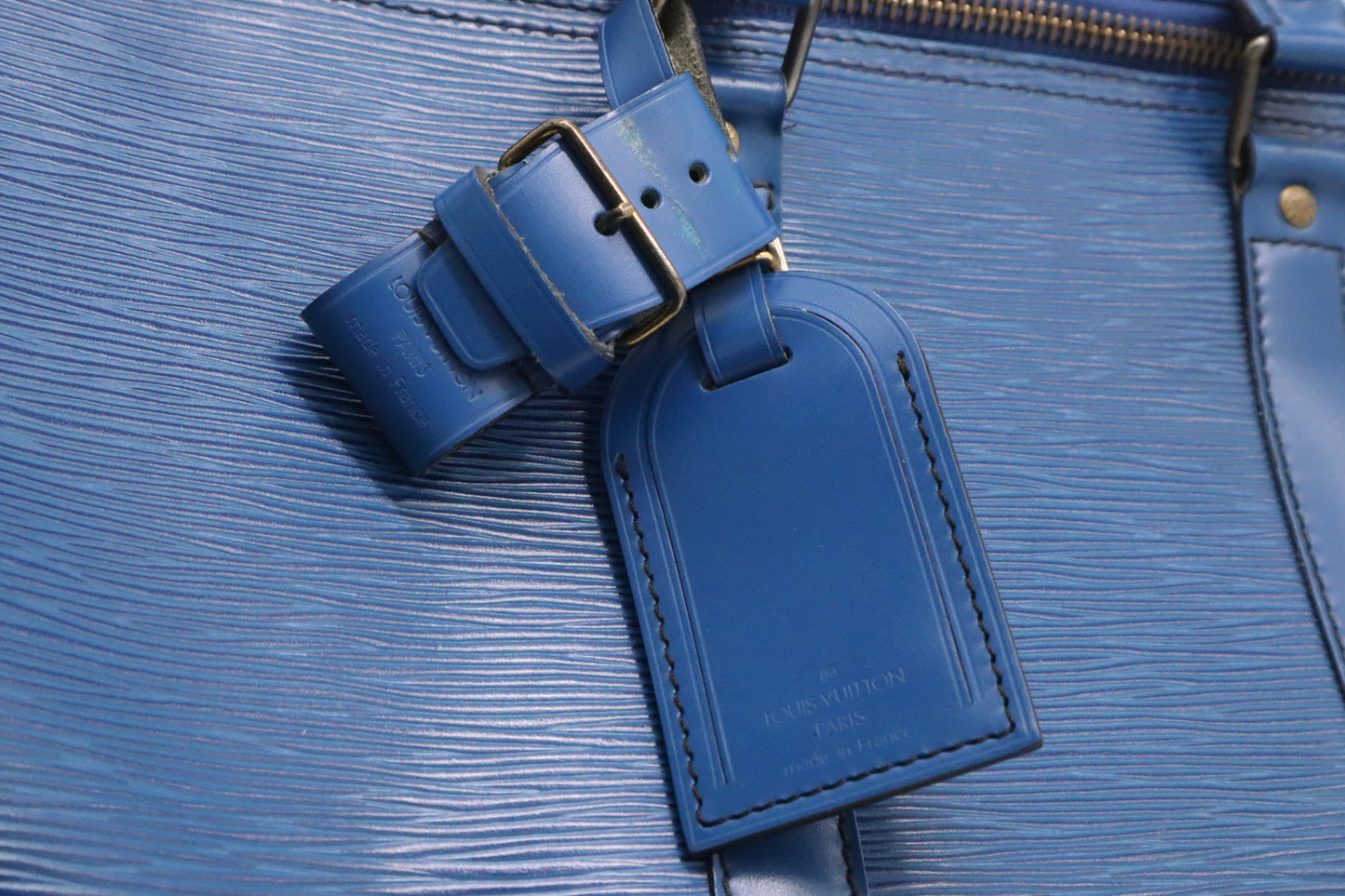 Louis Vuitton Keepall 45 in Toledo Blue Epi Leather