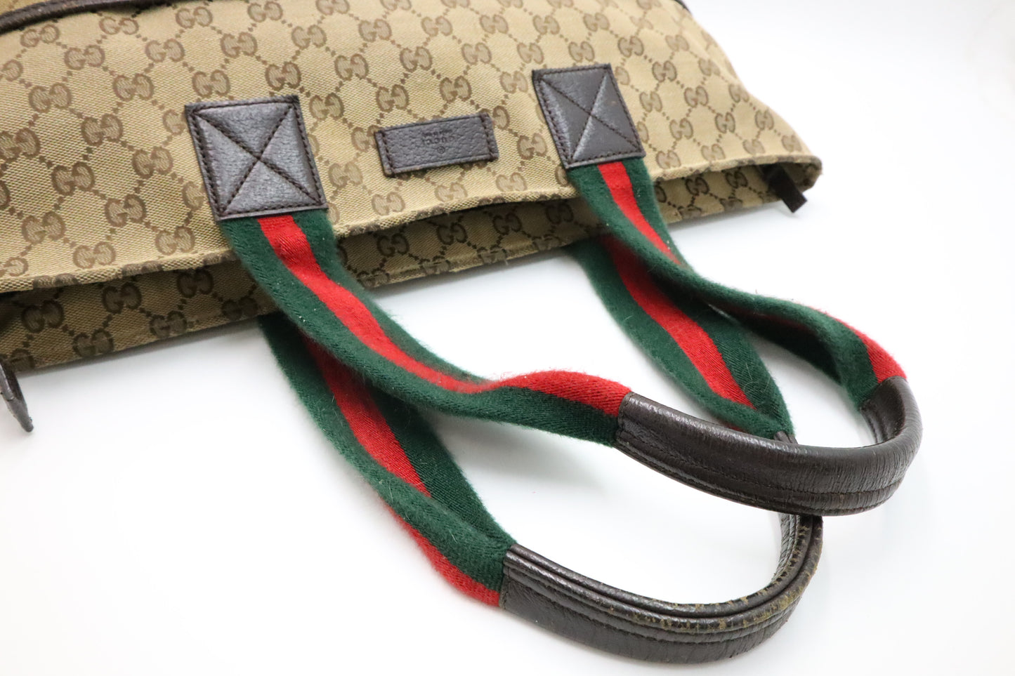 Gucci Sherry Tote Bag in GG Supreme Canvas
