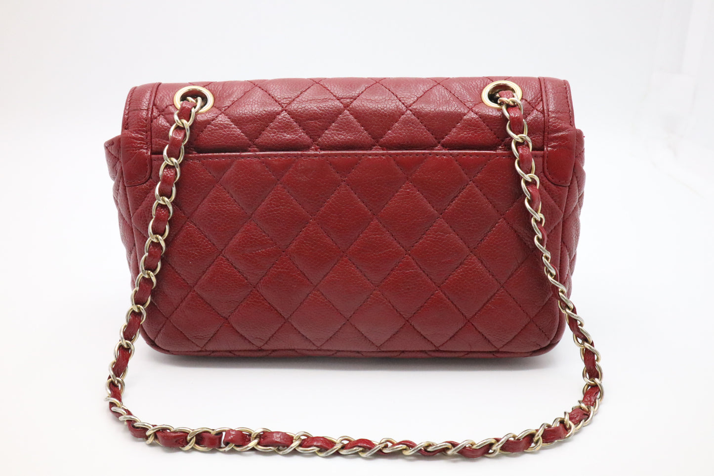 Chanel Classic Flap in Red Caviar Leather