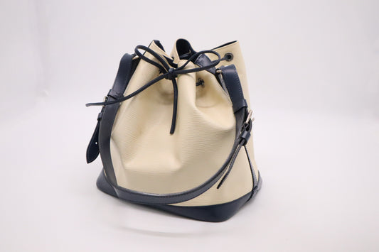 Louis Vuitton Petit Noe in Cream Epi Leather