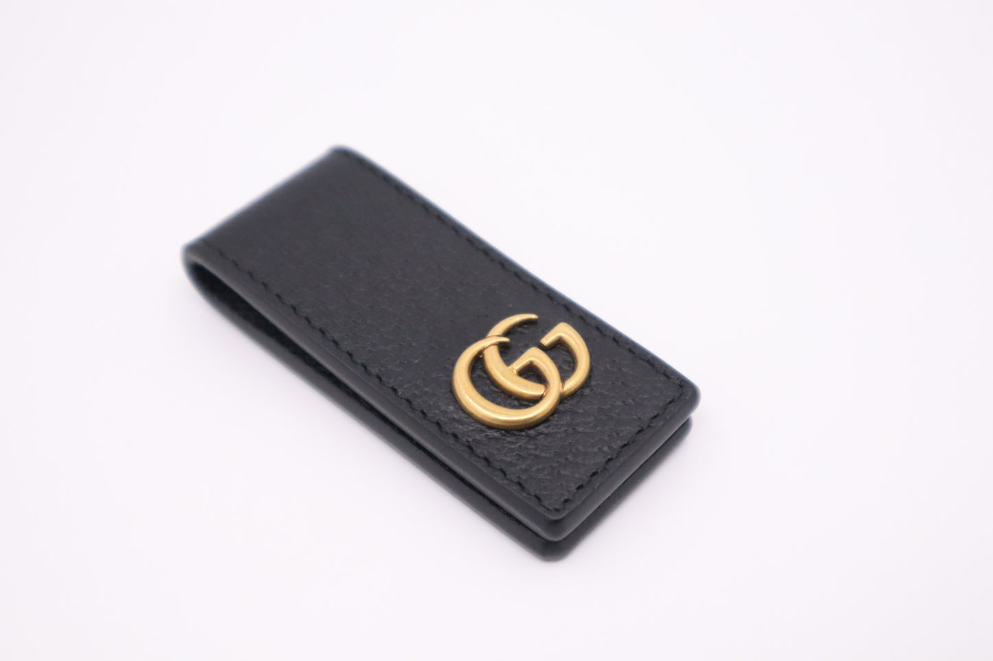 Gucci Money Clip in Black Leather