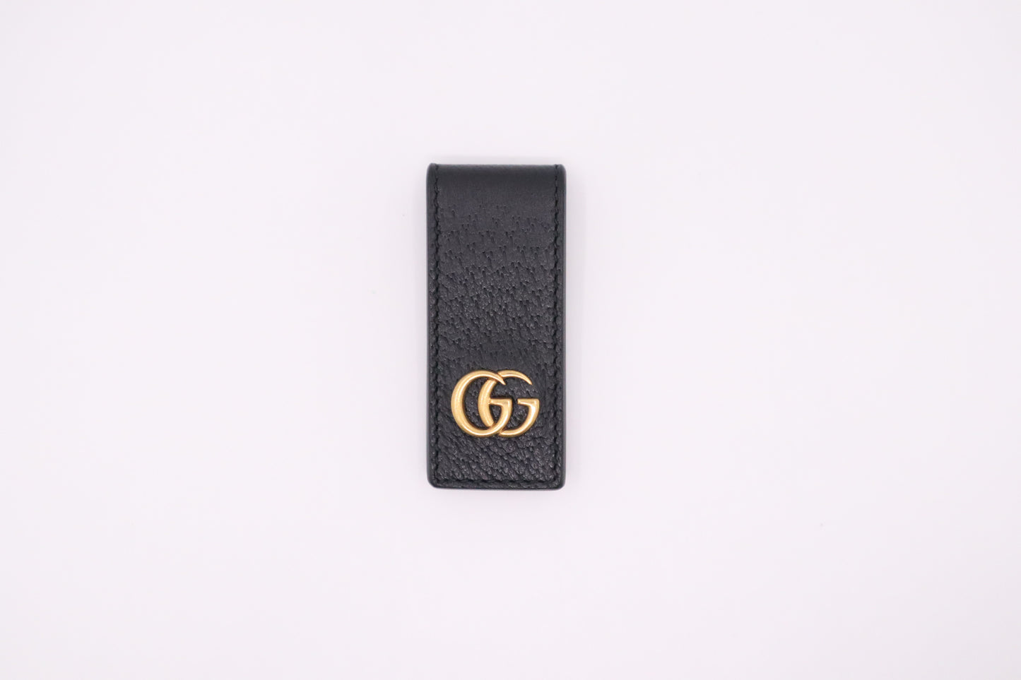 Gucci Money Clip in Black Leather