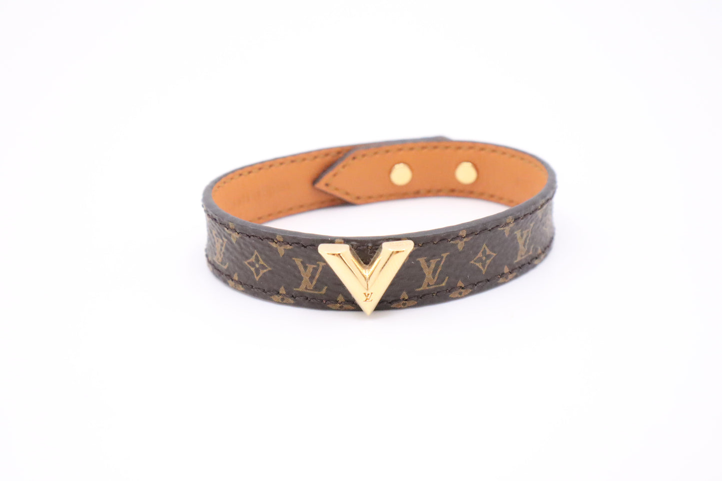 Louis Vuitton Essential V Bracelet in Mini Monogram Canvas