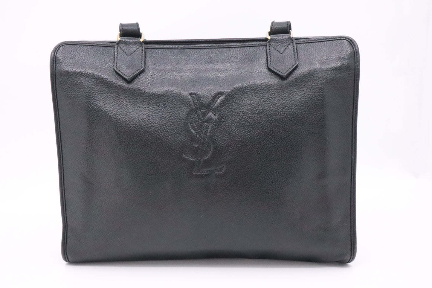 YSL Saint Laurent Shoulder Bag in Black Leather