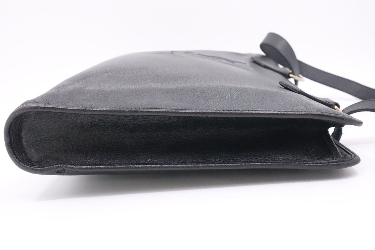 YSL Saint Laurent Shoulder Bag in Black Leather