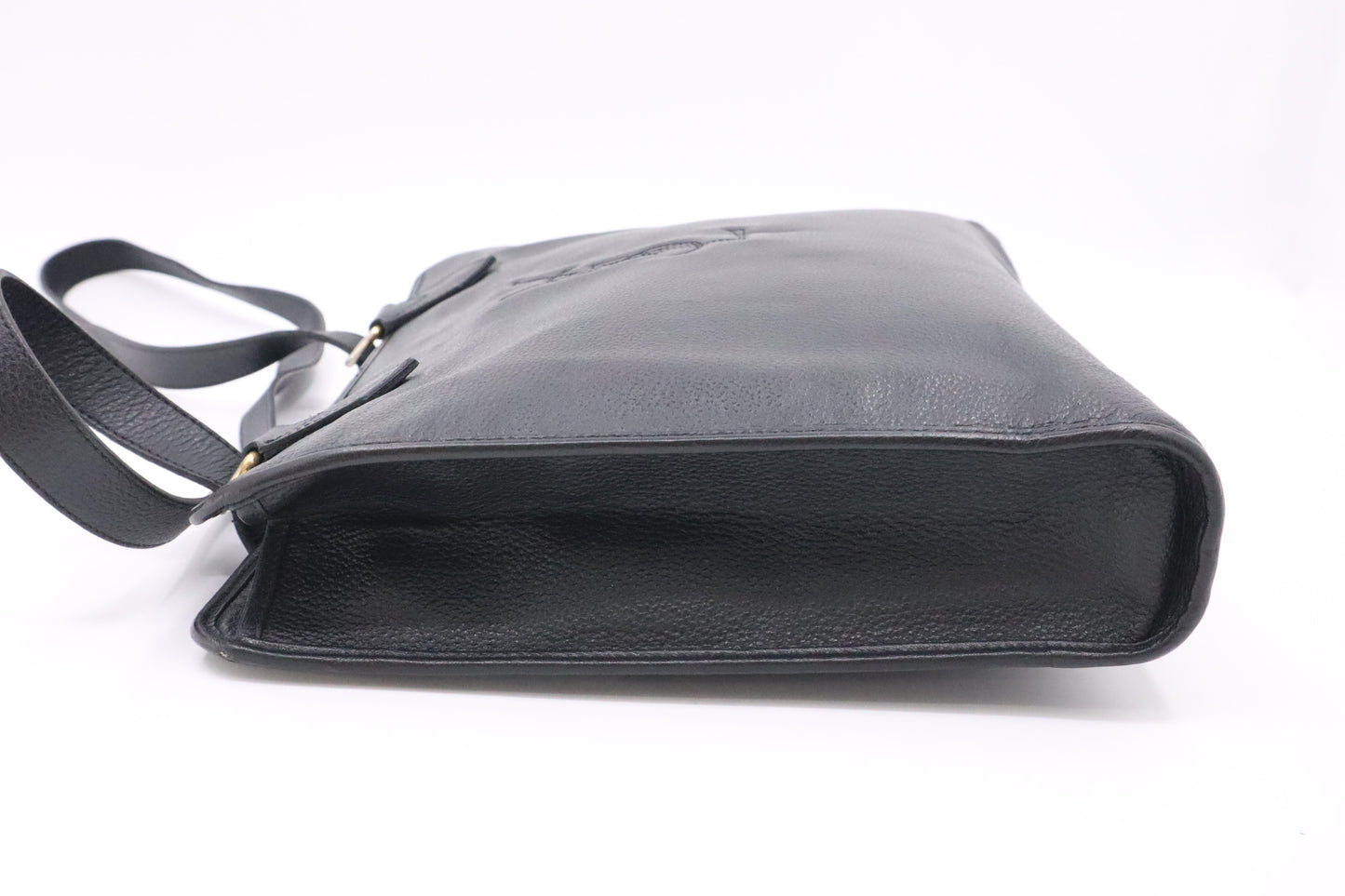 YSL Saint Laurent Shoulder Bag in Black Leather