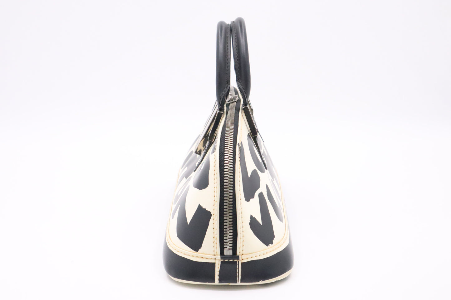 Louis Vuitton x Stephen Sprouse Alma Horizontal in Black & White Graffiti Leather