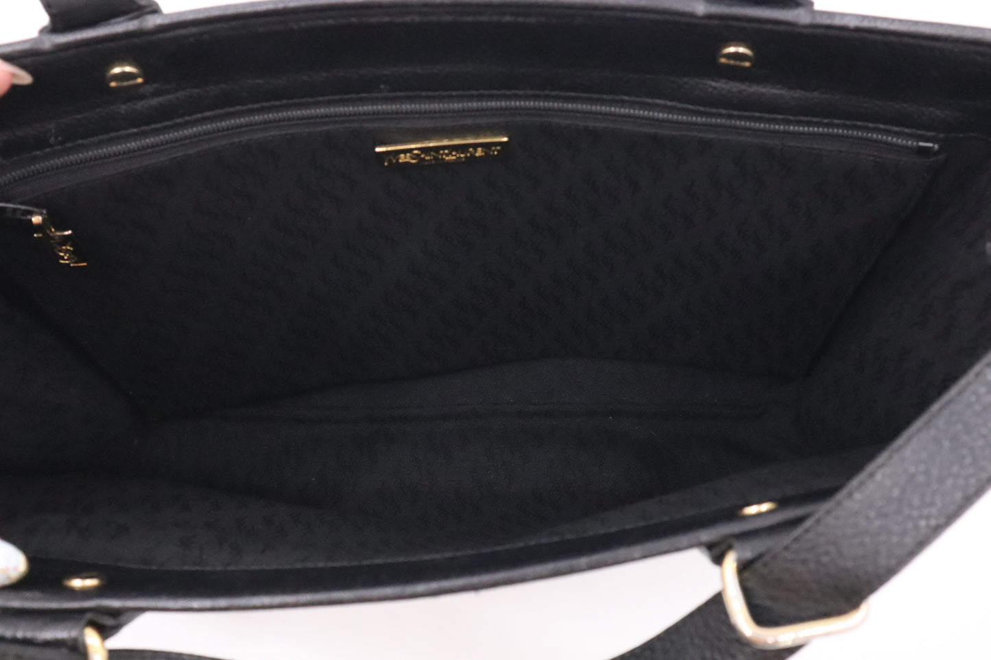 YSL Saint Laurent Shoulder Bag in Black Leather