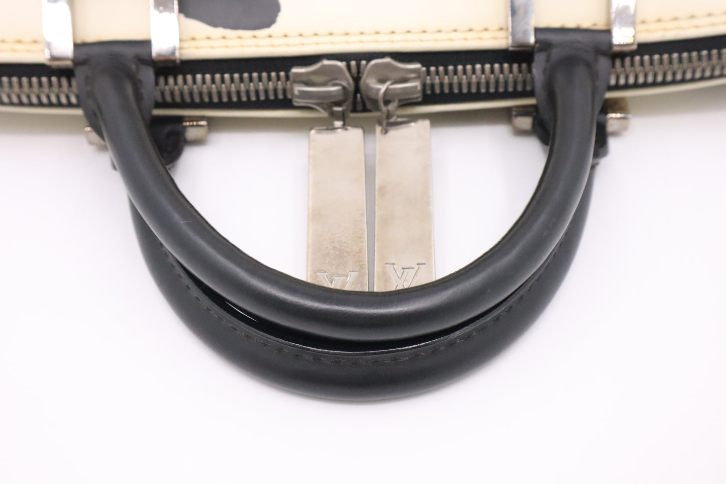 Louis Vuitton x Stephen Sprouse Alma Horizontal in Black & White Graffiti Leather